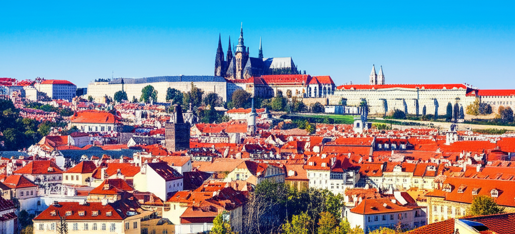 Prague cityscape