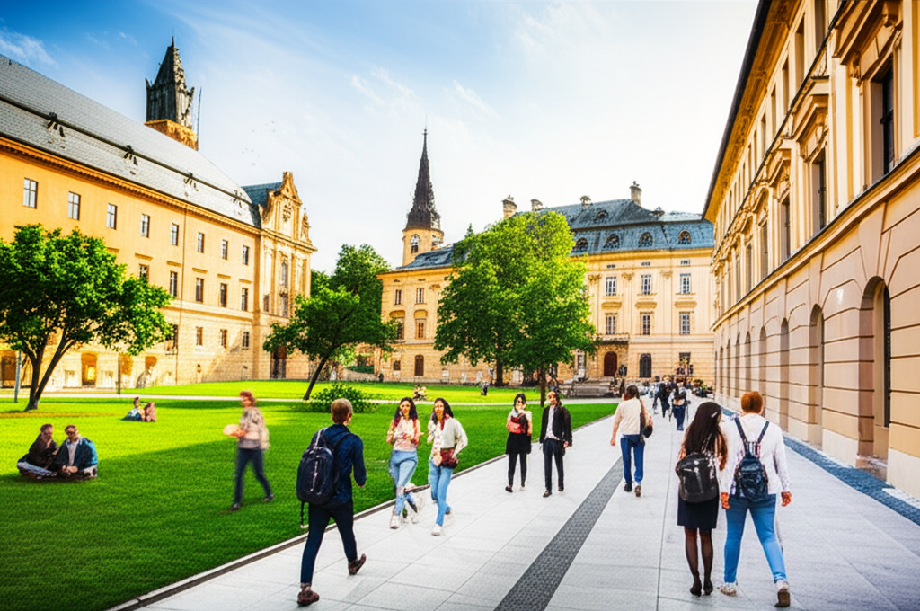 Czech university campus