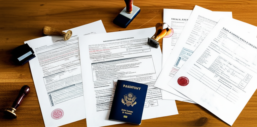 Visa and documentation process